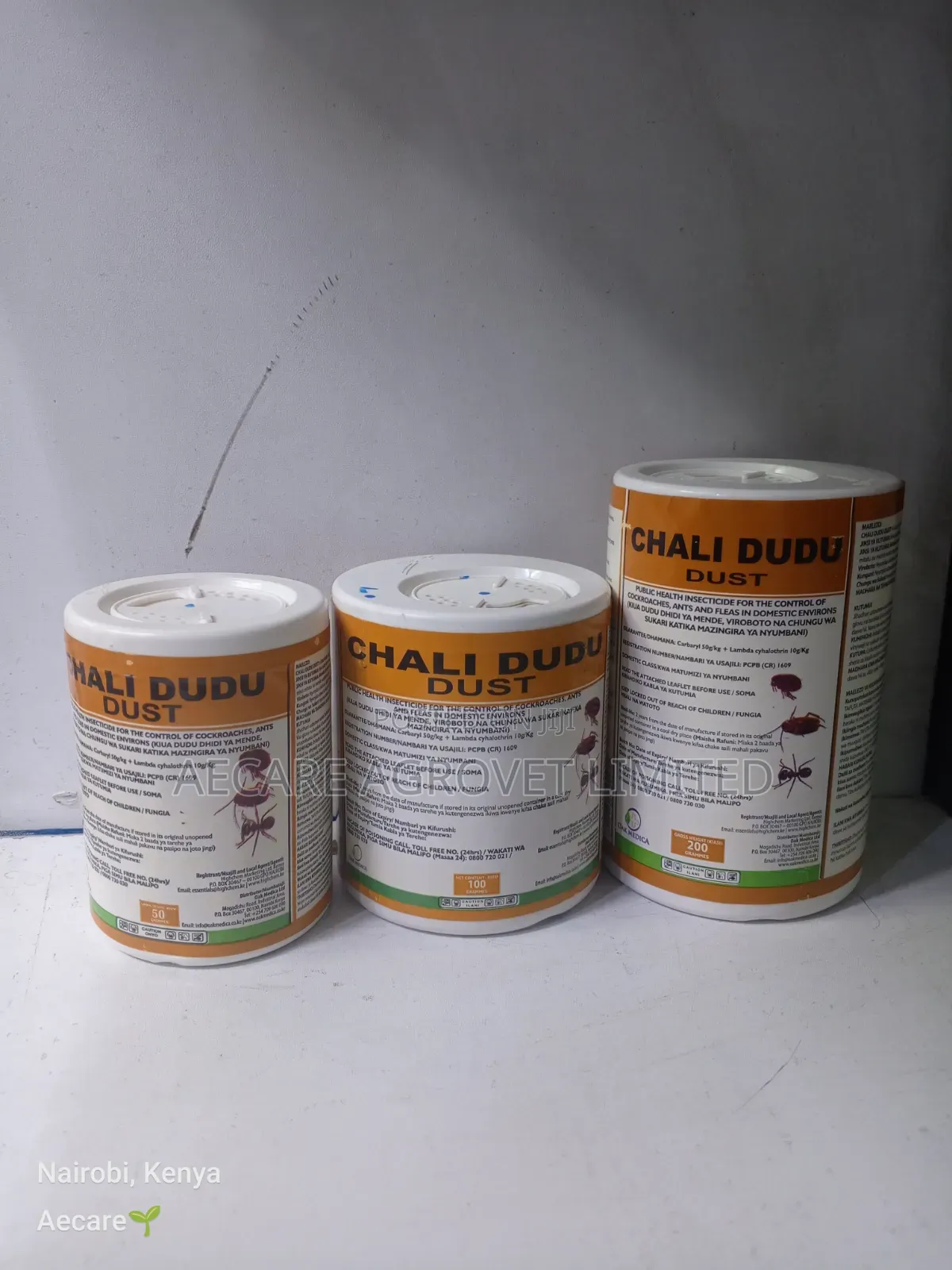 Chali Dudu Dust Insecticide 50g, 100g, 200g