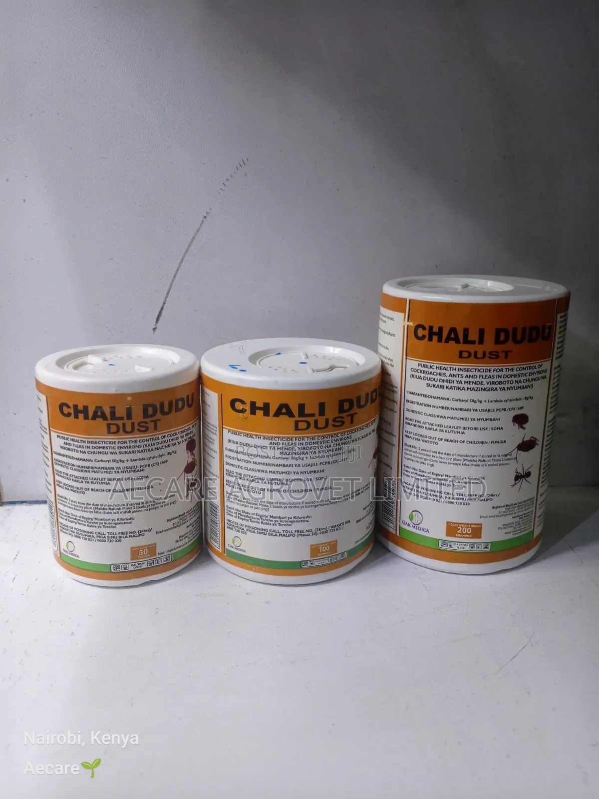 Chali Dudu Dust Insecticide 50g, 100g, 200g