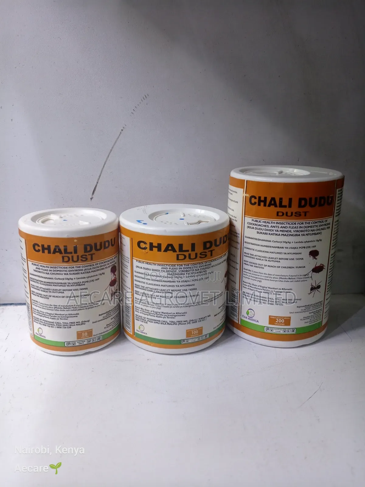 Chali Dudu Dust Insecticide 50g, 100g, 200g