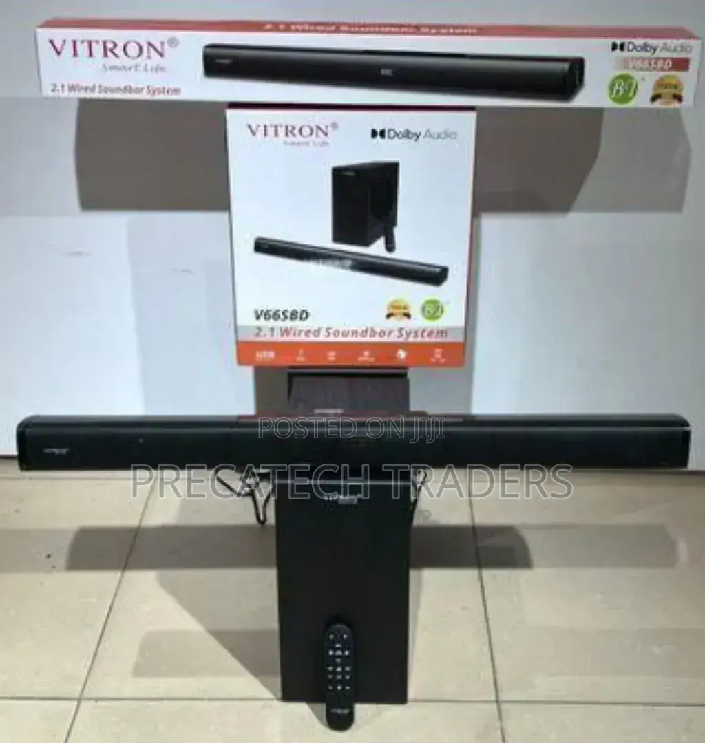 Vitron V66sbd 17000w Dolby Atmo 2.1ch Wired Soundbar System.