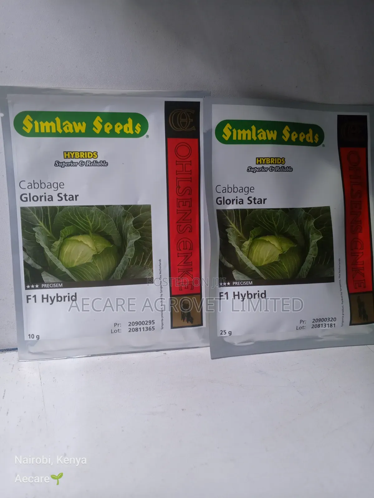 Cabbage Gloria Star F1 Hybrid 10g, 25g