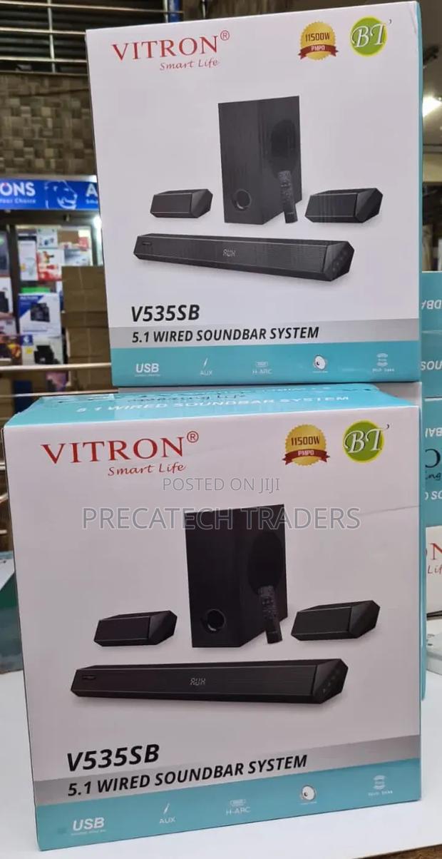 5.1ch Vitron V535sb Soundbar. - main view