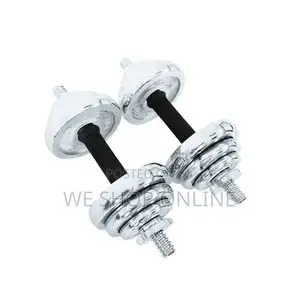 20kg Chrome Adjustable Dumbells