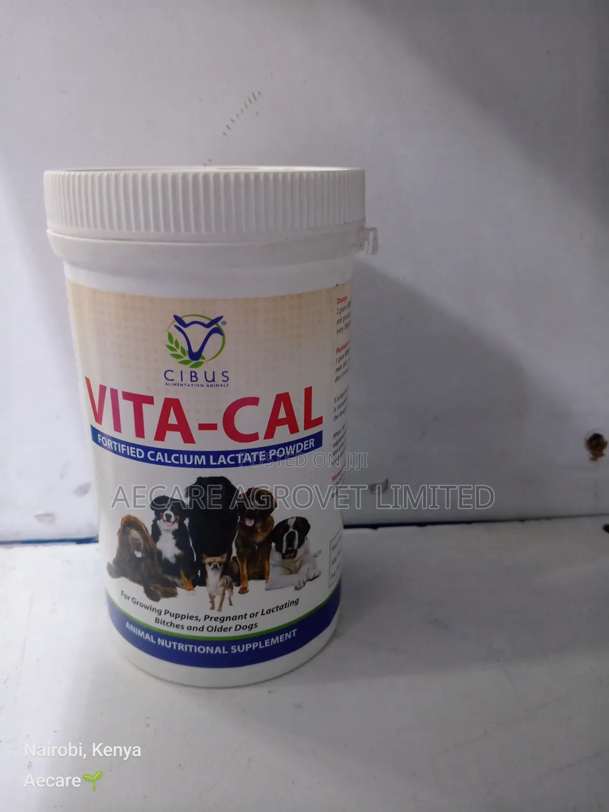 Vita-cal Fortified Calcium Lactate Powder 200gram