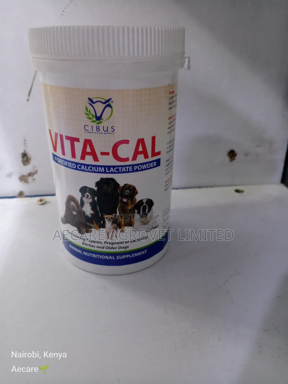 Vita-cal Fortified Calcium Lactate Powder 200gram