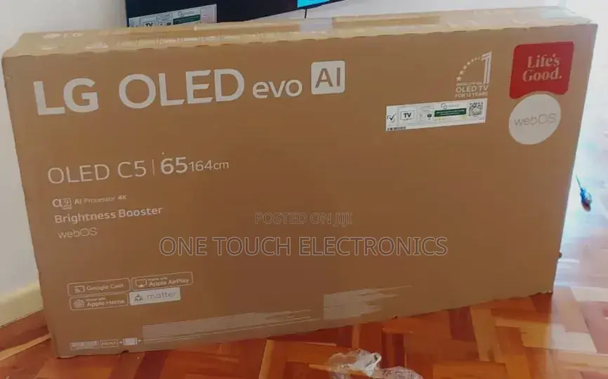 Lg 65 Inch Oled Evo Ai C5 HDR Smart Tv 65c5