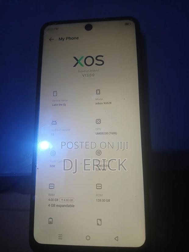 Infinix Hot 40i 128 GB Black - thumbnail 2