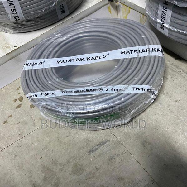 Mat Star Flame Retardant 3 Cores Live, Neutral, and Earth PVC Insulate