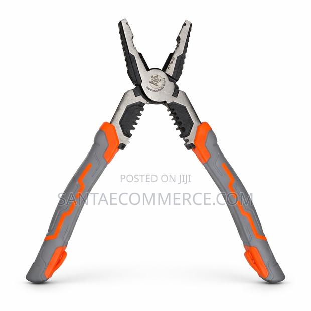 Heavy-Duty Multi-Function Combination Pliers With Non-Slip Grip - main view