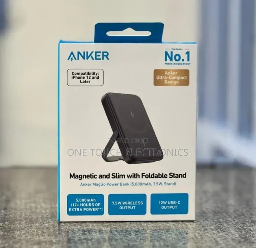 Anker Magnetic Battery With Foldable Stand Him
