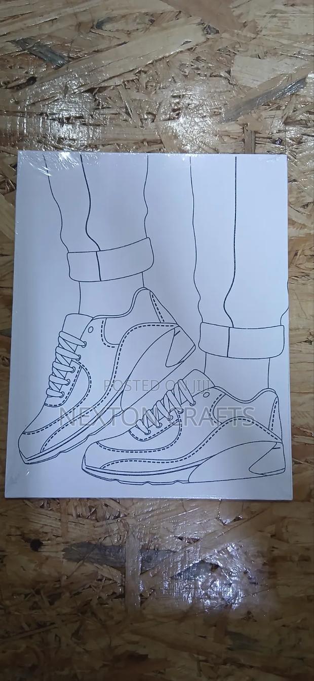 Paint Canvas Panels Shoes