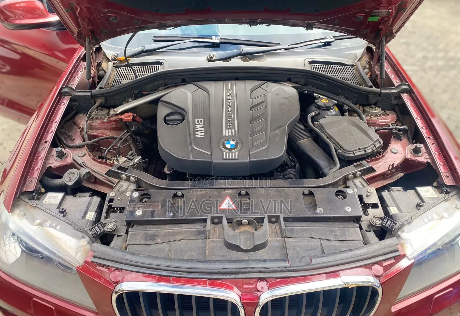 BMW X3 2013 Red