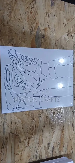 Paint Canvas Panels Shoes