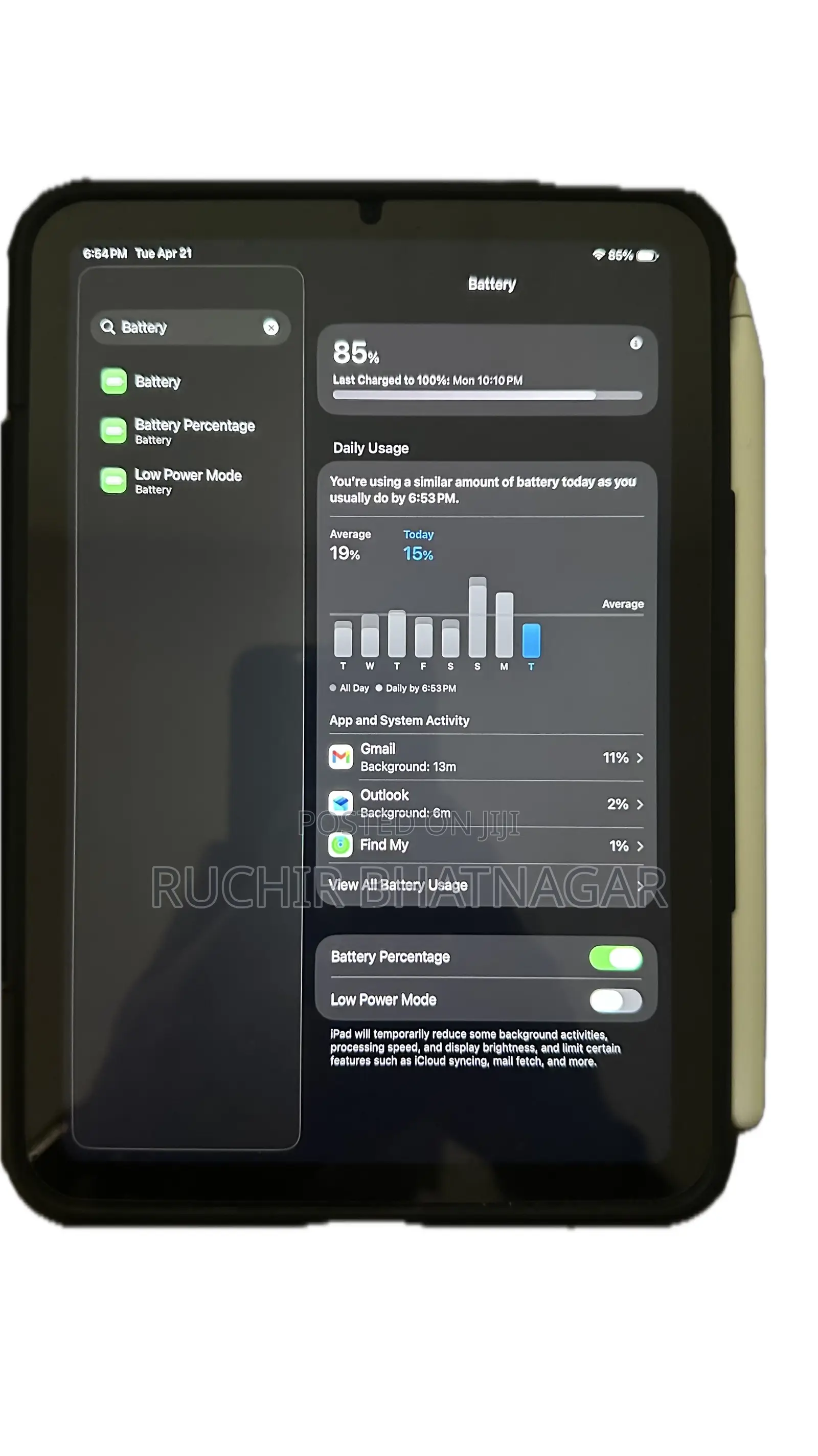 Apple iPad mini 6 64 GB Gray