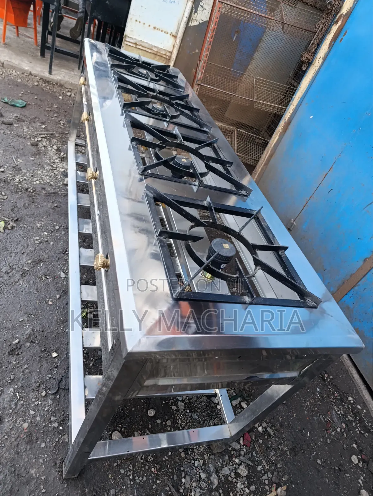 Stainless Three Burner Gas Jikos/78