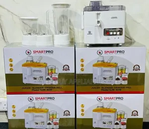 Smartpro 4-in-1 Food Processor – Juicer, Blender, Chopper Grinder