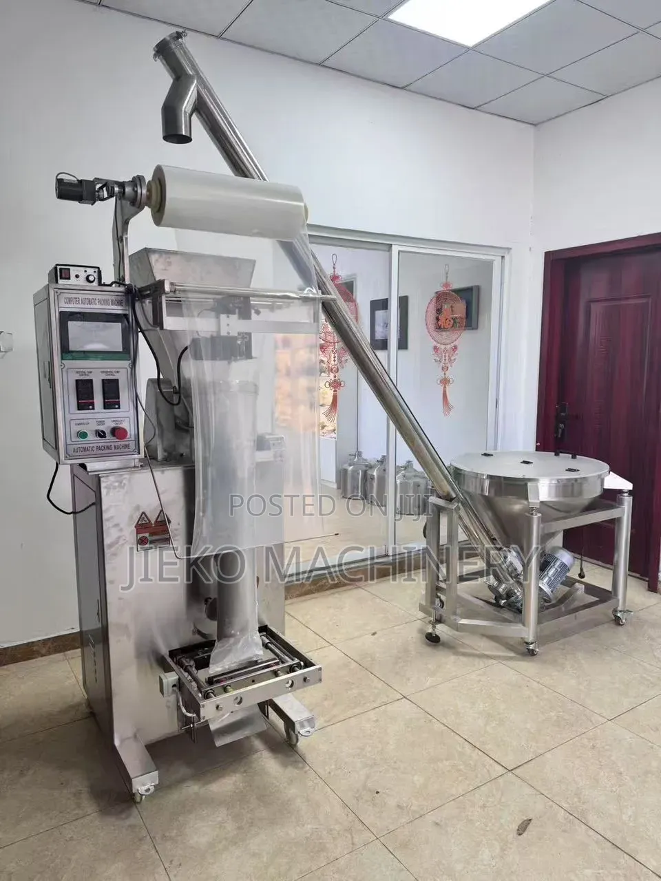 Collar Automatic Powder Packing Machine – VFFS