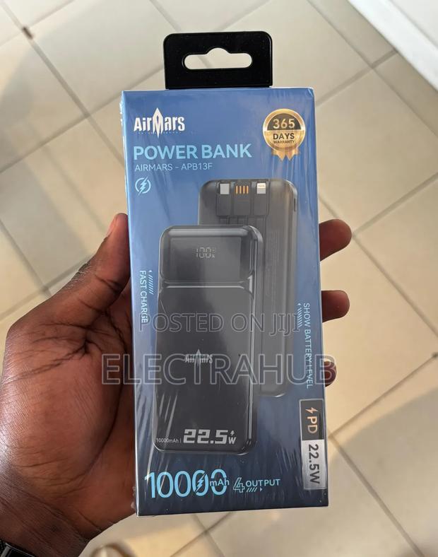 Airmars 10000mah 22.5w Powerbank Brand New Sealed