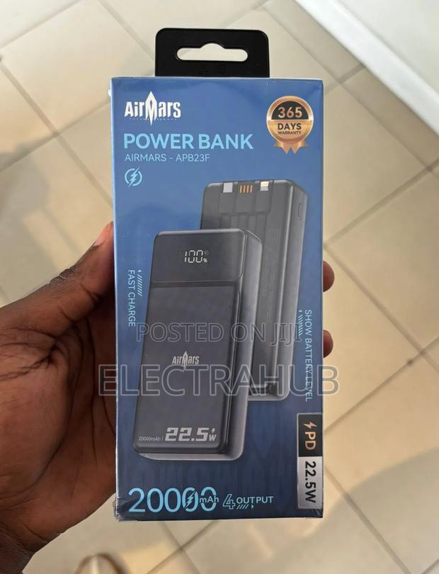 Airmars 20000mah Pd 22.5w Brand New Sealed