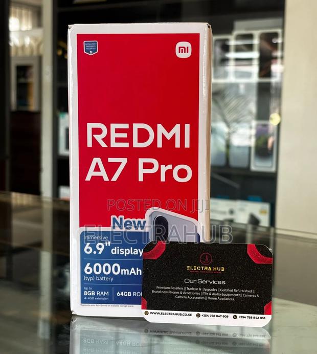 New Xiaomi Redmi A5 4G 64 GB Black