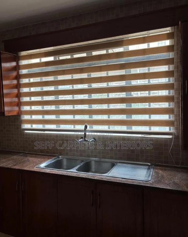 Brown Elegant Roller Blinds