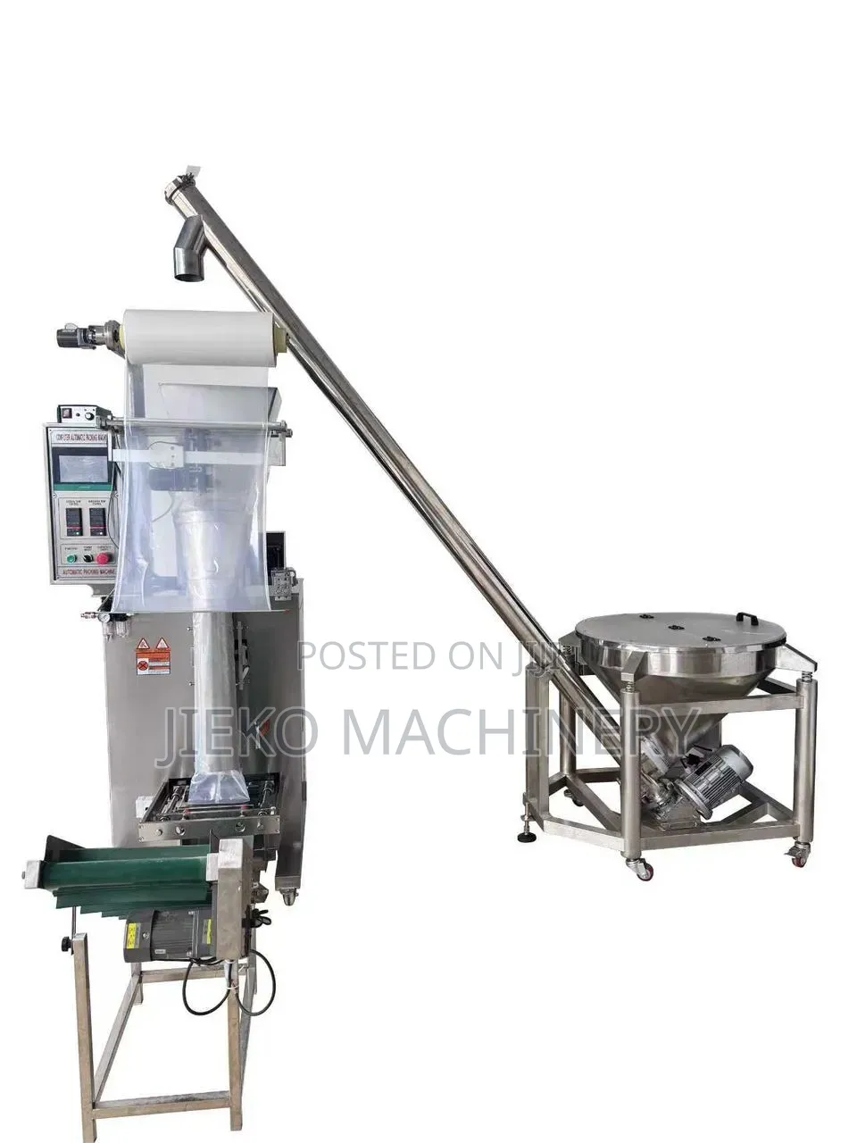 Collar Type Powder Packing Machine – Automatic VFFS System