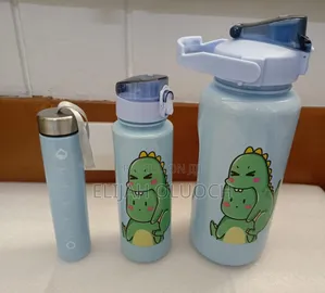 3 in 1 Tomato Motivational Water Bottles Set