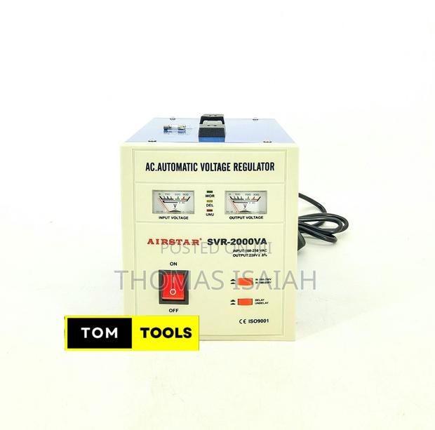 Airstar Svr-2000va 2kva Automatic Voltage Regulator Stepdown Transfor - main view
