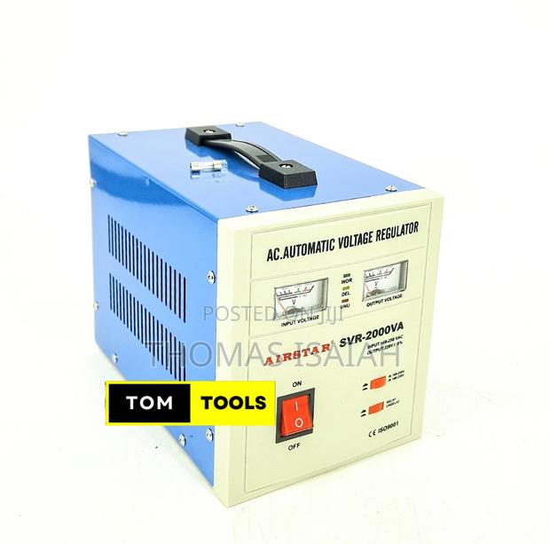 Airstar Svr-2000va 2kva Automatic Voltage Regulator Stepdown Transfor - thumbnail 3