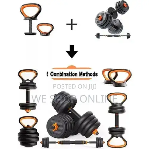 Adjustable Dumbells/Kettlebell 20/30/40kg
