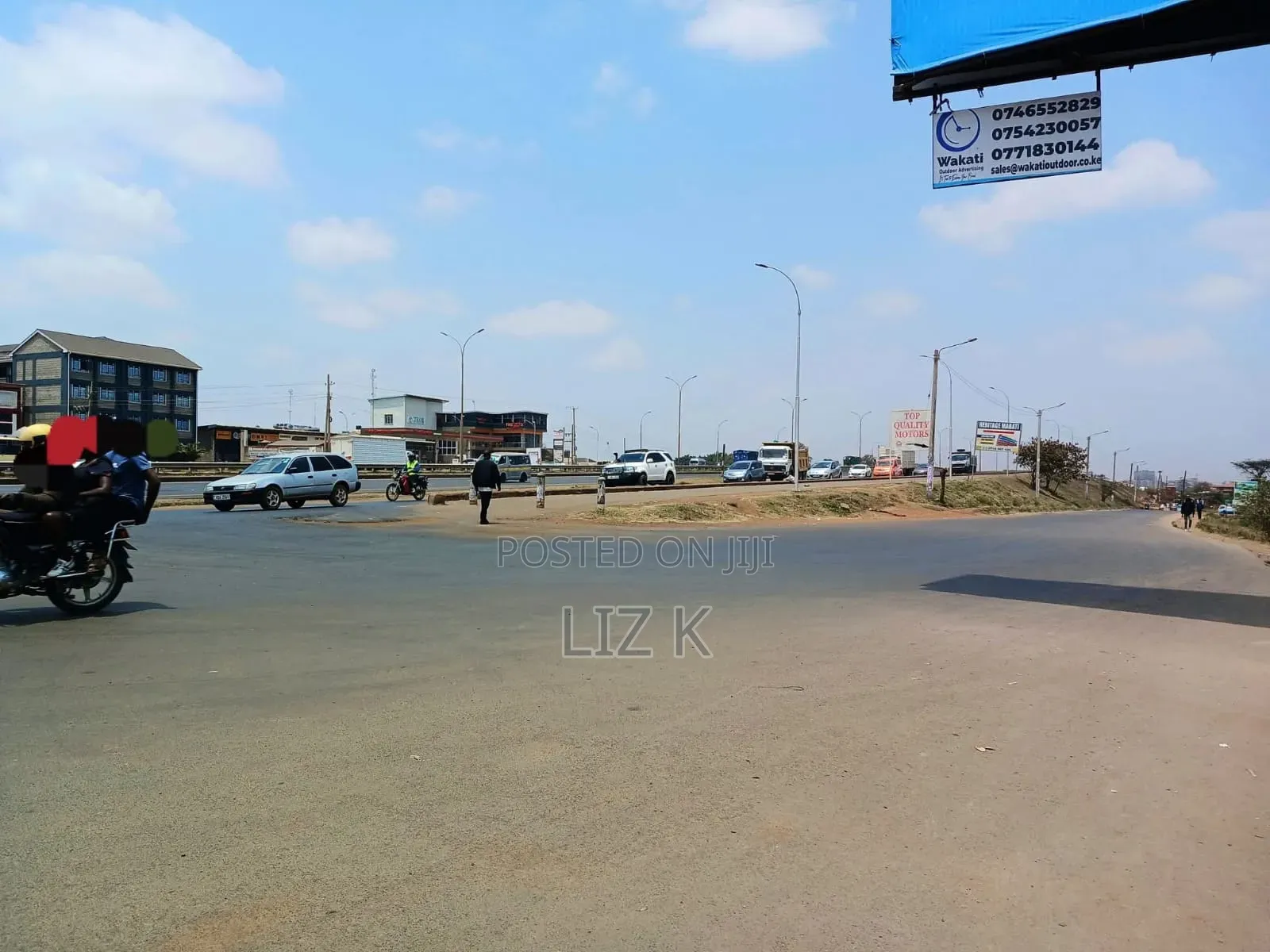45x100 Plot For Lease In Mugutha Touching Tarmac