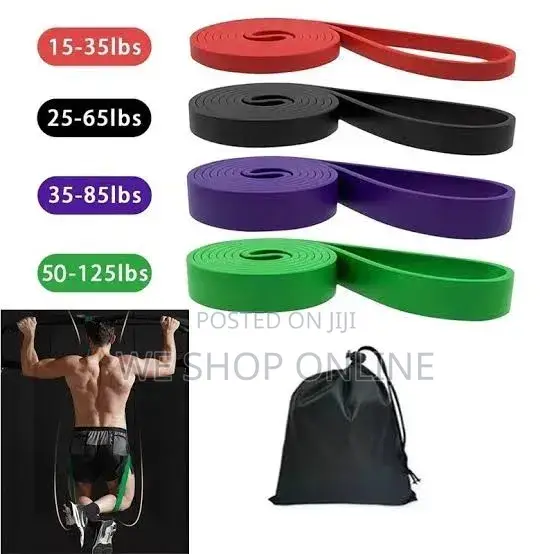 5pcs Resistant Power Bands