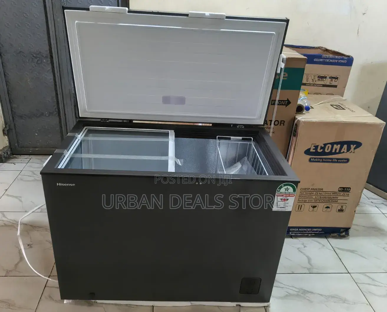 286 LTRS Hisense Deep Freezer
