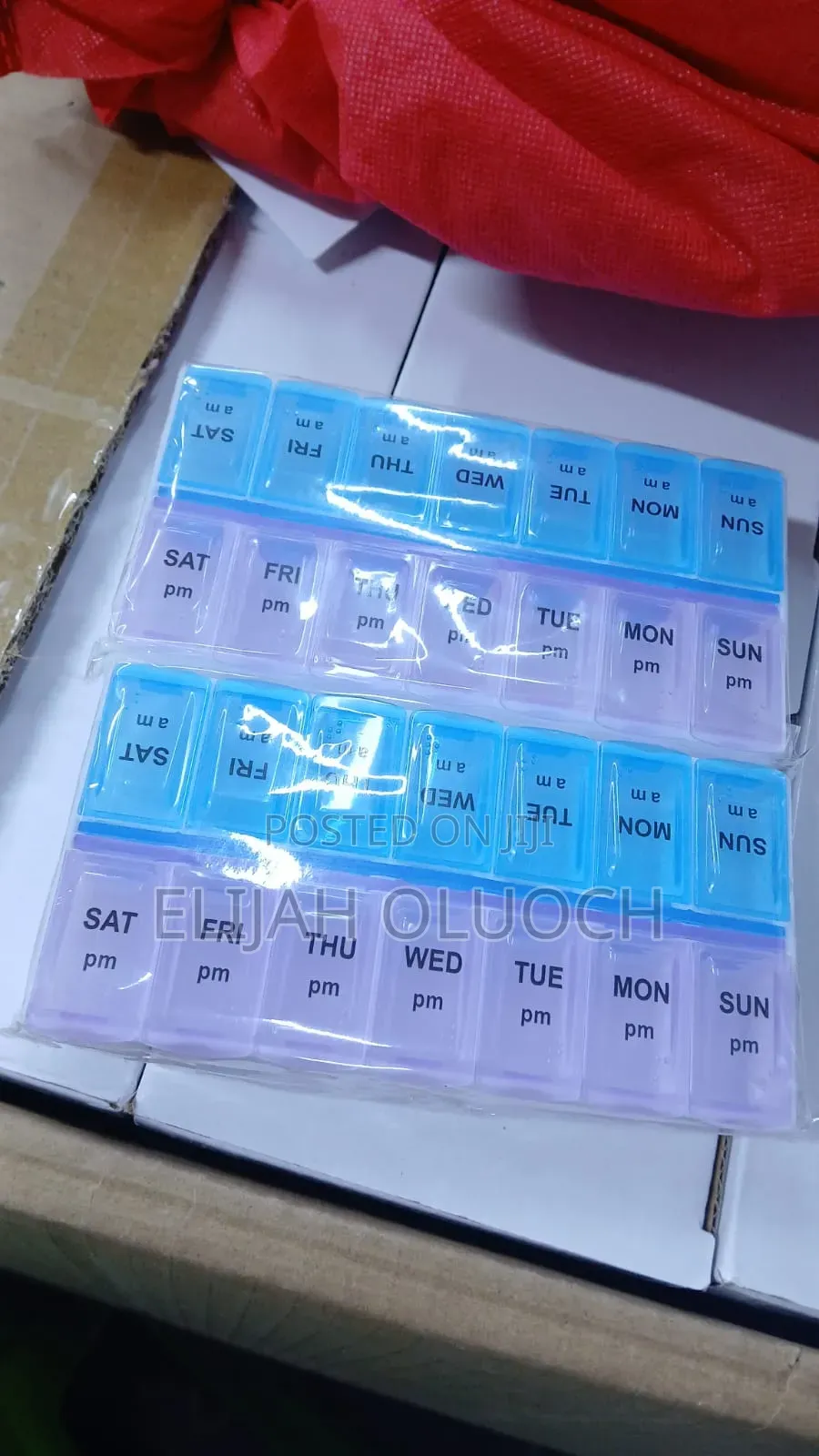 7 Days Pill Box Organizer
Morning and Evening