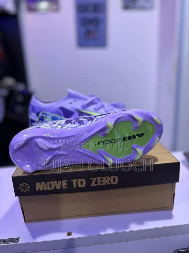 Purple Nike Mercurial Vapor Kids Football Boots - thumbnail 2