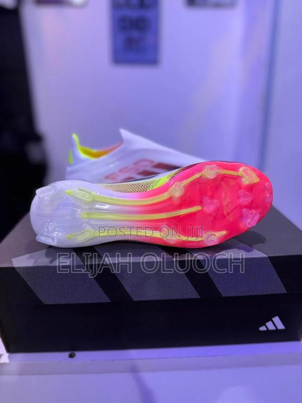 Adidas F50 Elite Laceless Fg Football Boots in the "Pure Victory" - thumbnail 2