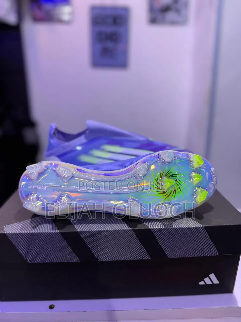 Adidas F50 Elite Laceless Fg Football Boots Vibrant Purple