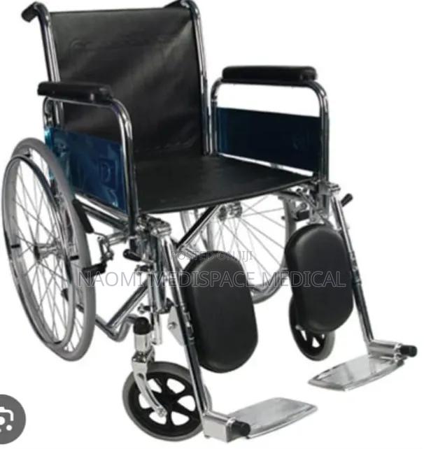 Quality Orthopedic Wheelchair With Adjustable Footrest
