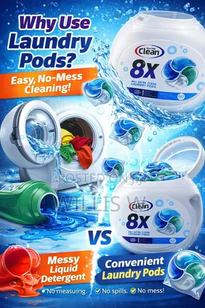 Washing Machine Laundry Pods