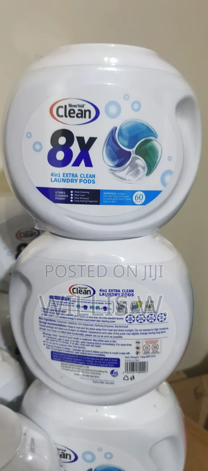 Washing Machine Laundry Pods