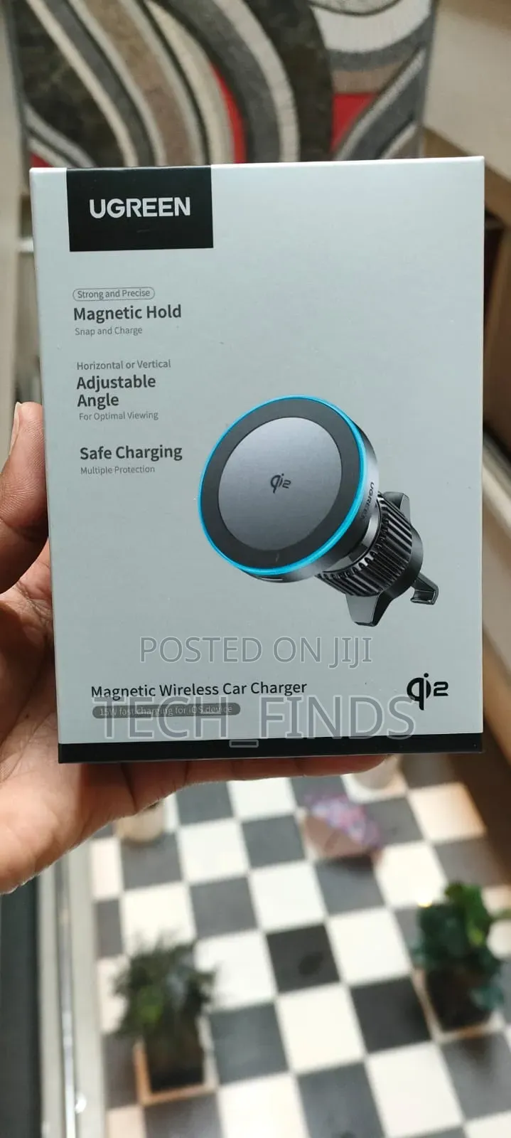 Ugreen 15w Car Wireless Charger-W708