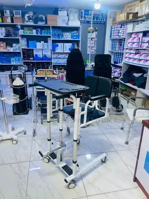 Advanced Hydraulic Patient Transfer Chair With a Feeding Table,Commode