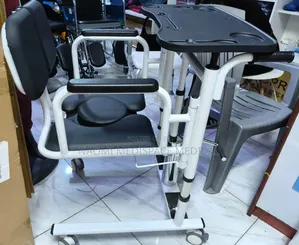 Advanced Hydraulic Patient Transfer Chair With a Feeding Table,Commode