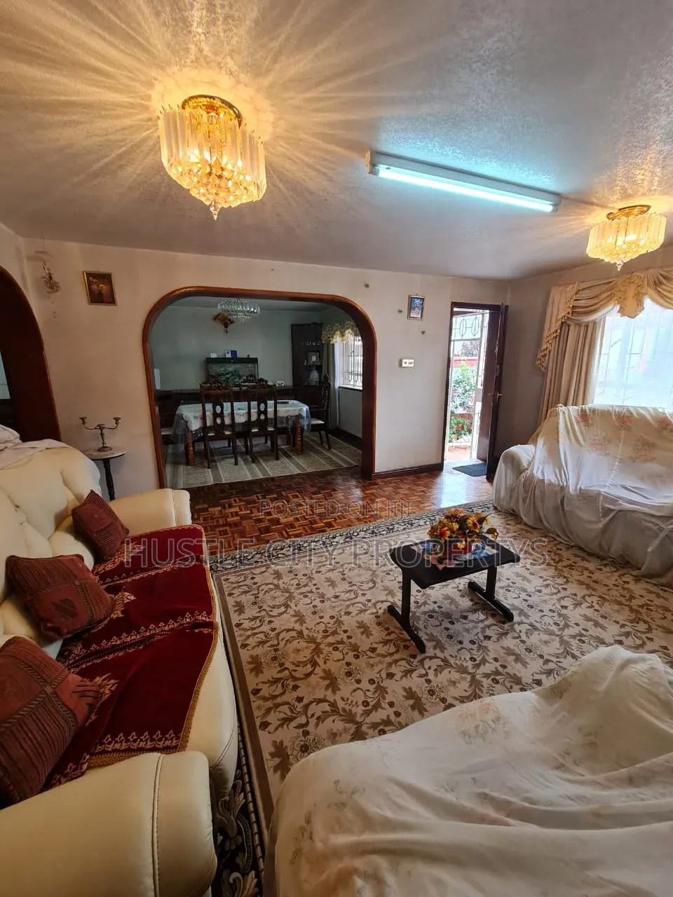 Furnished 5bdrm Mansion in Raha Estate, Raphta Road Area for rent