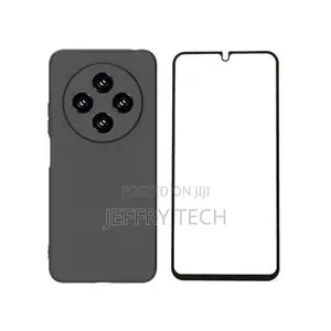 Silicon Back Case With Screen Protector for Redmi 14c /