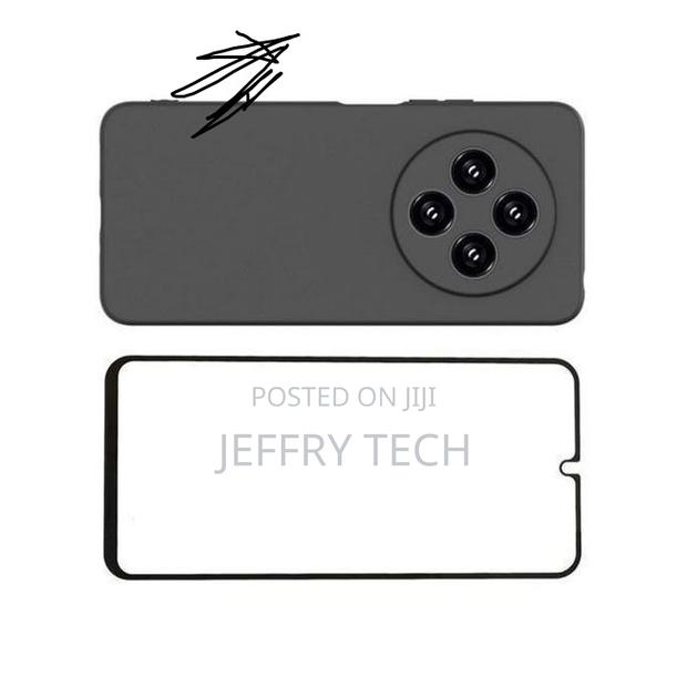 Silicon Back Case With Screen Protector for Redmi 14c / - thumbnail 2