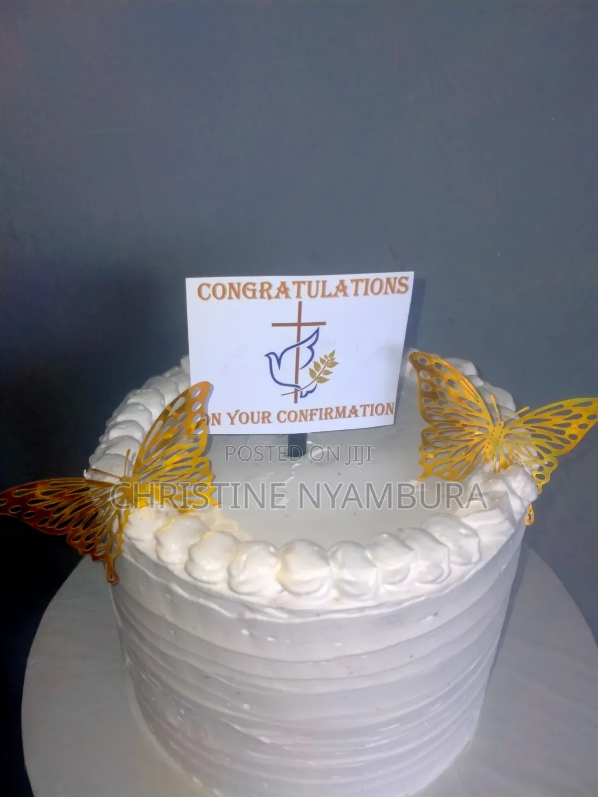 Freshly Baked Cakes for All Occasions Available.
