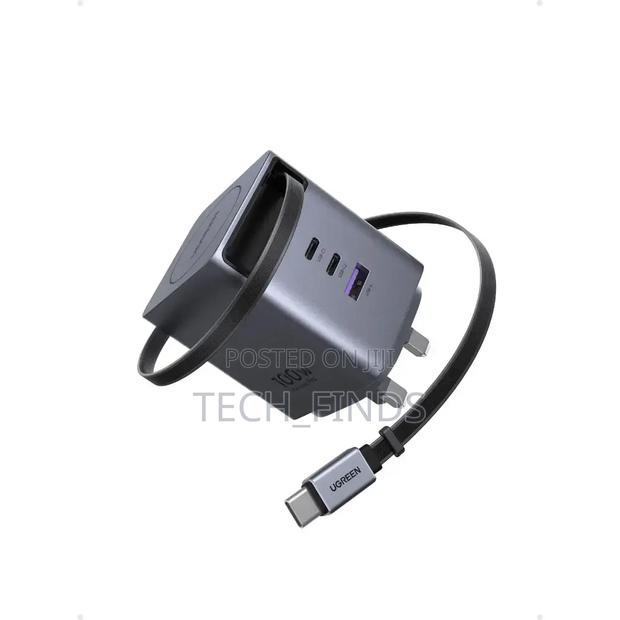 Ugreen Nexode Pro 100w Gan Pro Fast Charger With Retractable Cable - thumbnail 2