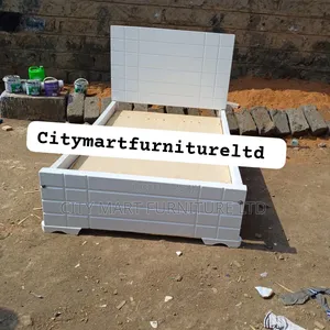 5 by 6 Wooden Bed(Free Delivery