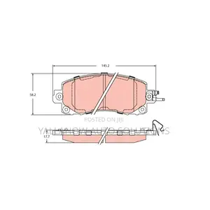 Subaru Front Brake Pad 26296fl032 | Impreza, Crosstrek Forester 2017